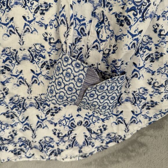 $198 Robert Graham Criswell Long Sleeve Woven Shirt Men's XL Classic Fit NWT - Picture 4 of 9